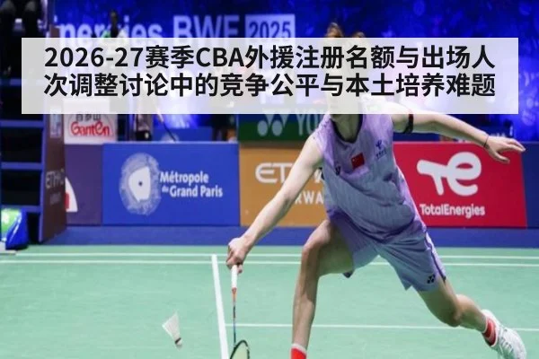 2026-27赛季CBA外援注册名额与出场人次调整讨论中的竞争公平与本土培养难题